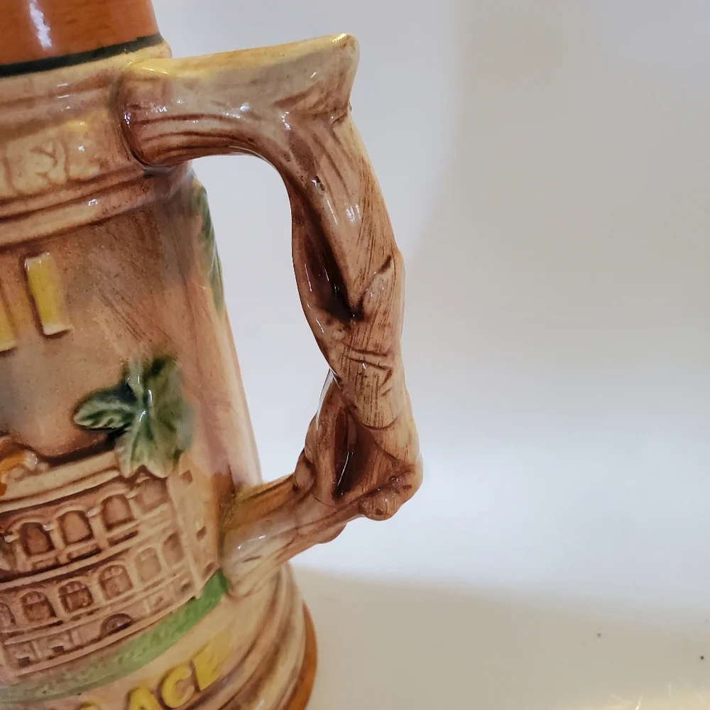Vintage Hawaii Iolani Palace Tiki Mug Made in Japan Fun Barware Boho Cottagecore